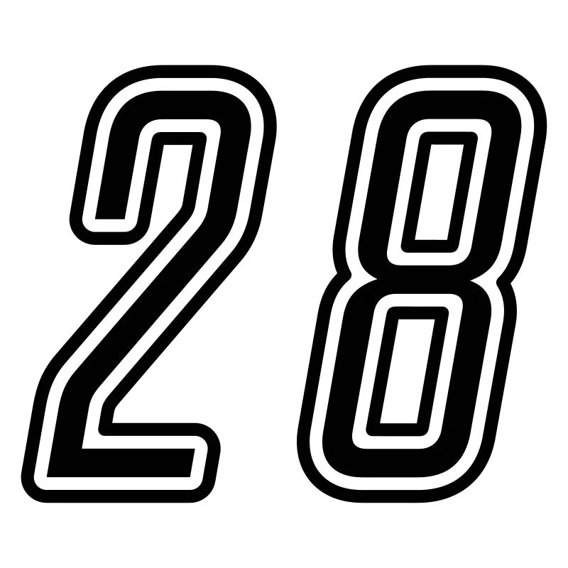 28 Numéro de numéro