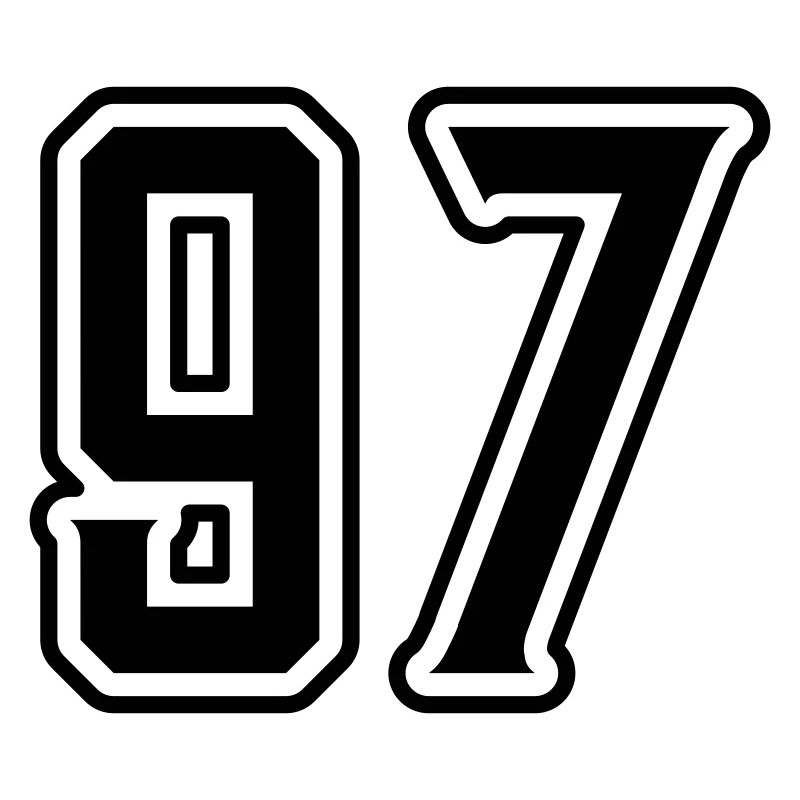 97 Number Symbol