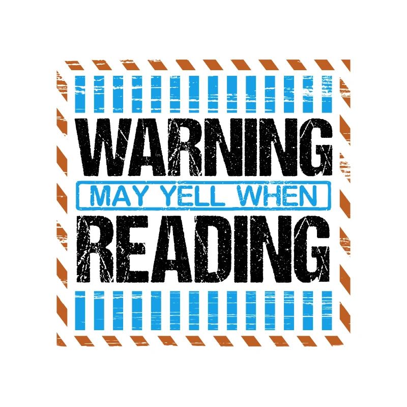 Reader Gift Book Lover Gift May Yell When Reading