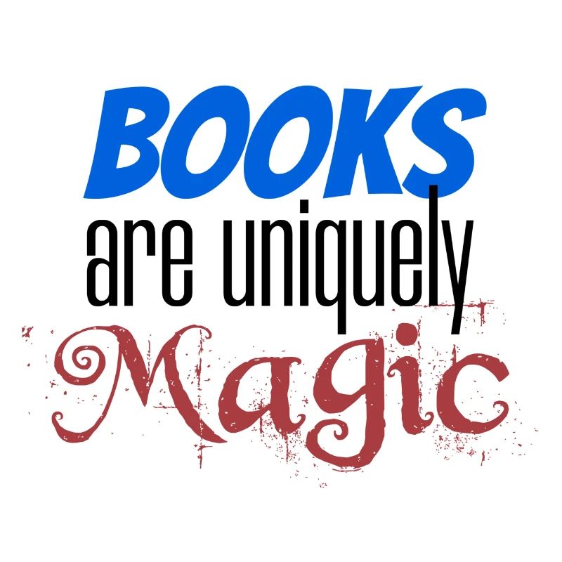 Book Lover Geschenke Bücher sind einzigartig Magic Reader