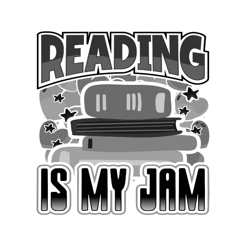 Reading is My Jam Fun Book Lover Gift pour
