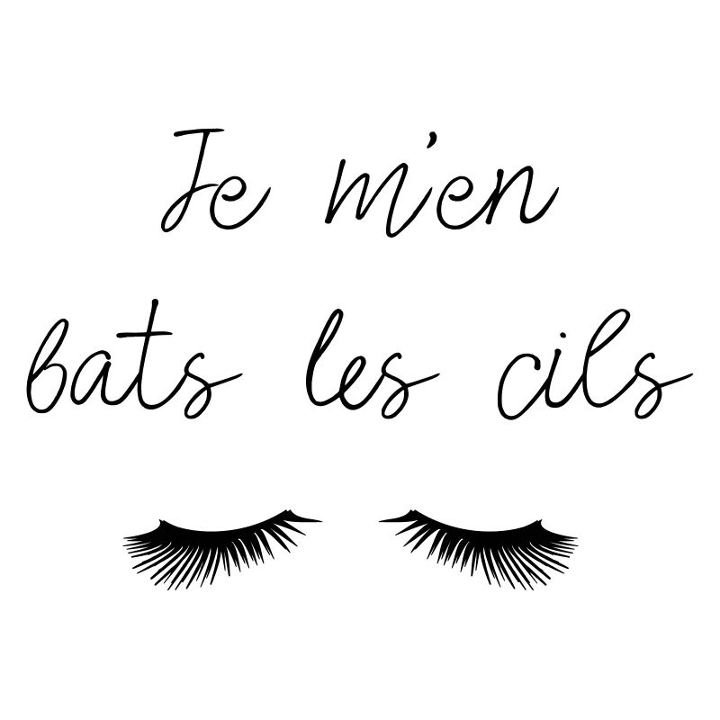 Ich bekämpfe die Wimpern