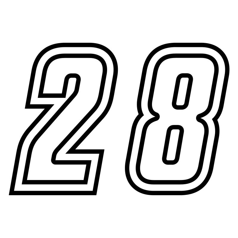 28 Numéro de numéro