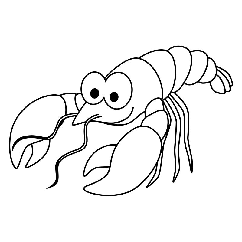 Lobster Comic Animal