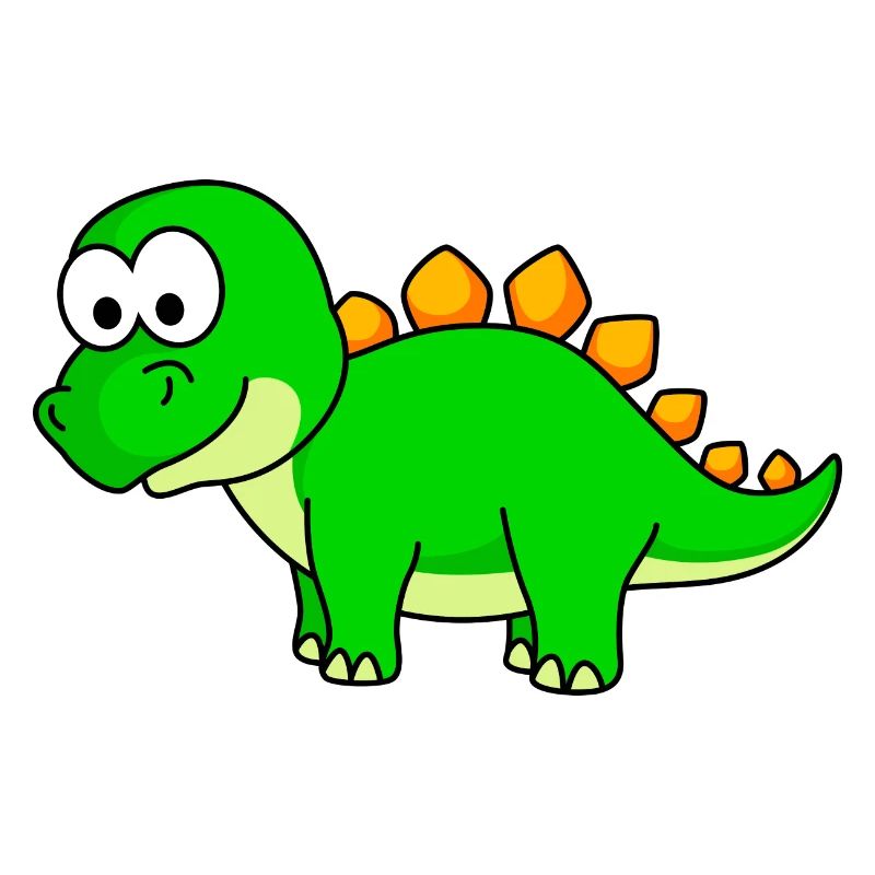 Dinosaurier stegosaurus Comic