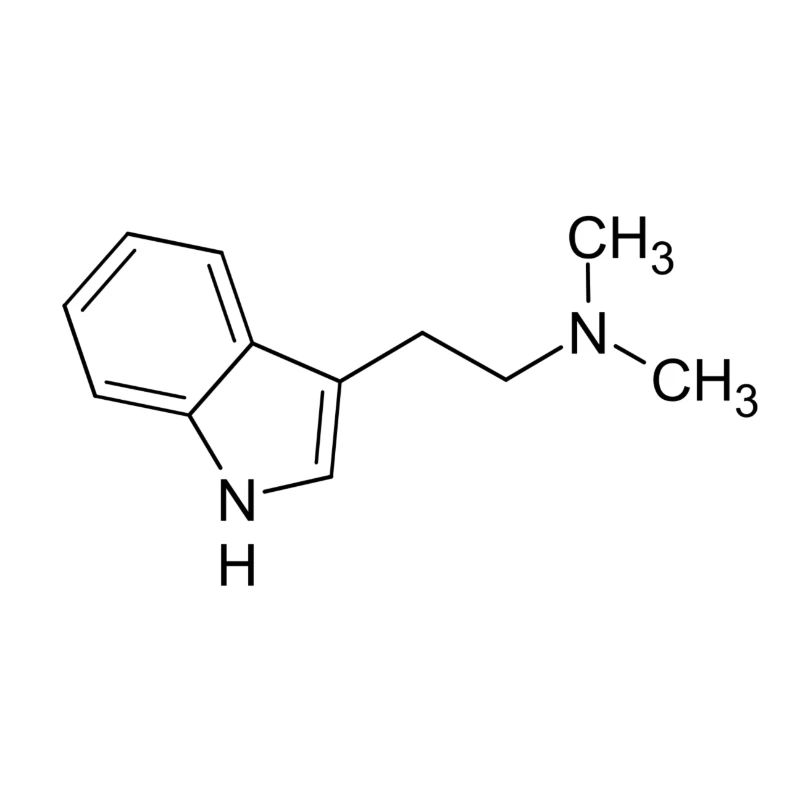 DMT Dimethyltryptamin Strukturformel