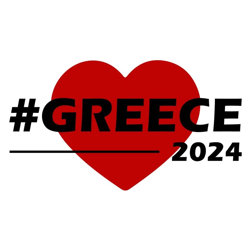 Greece 2024 Herz Liebe