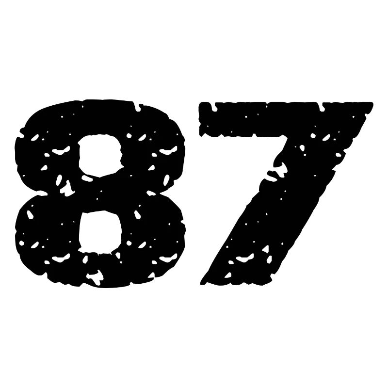 87 Number jersey