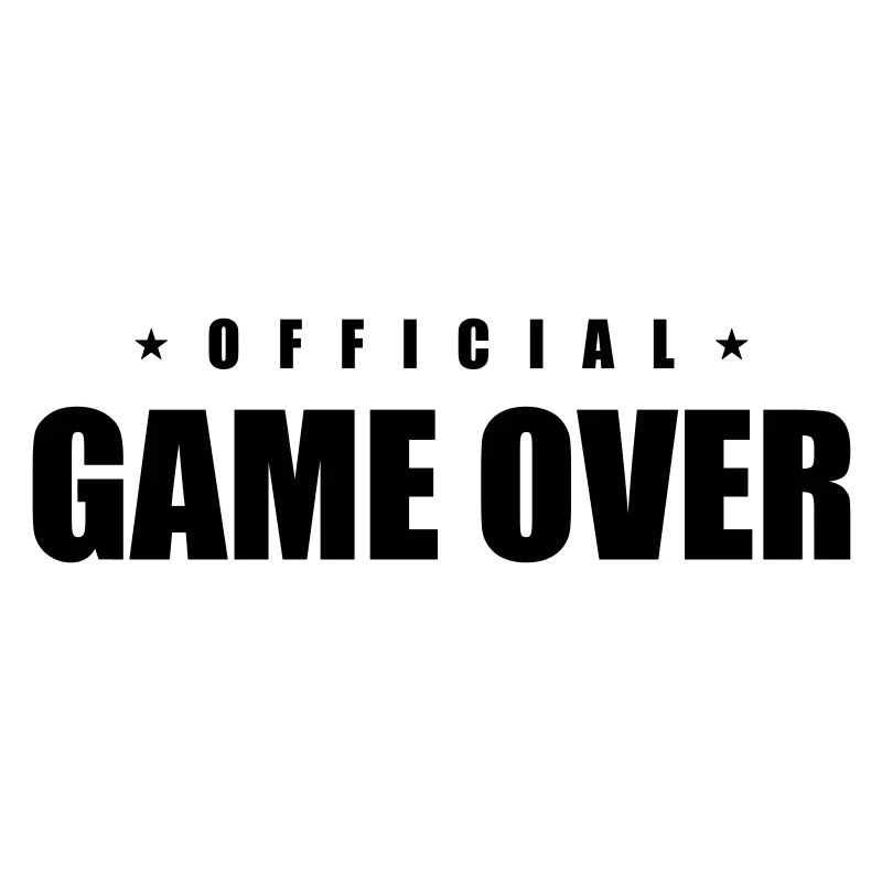 Game Over Slogan
