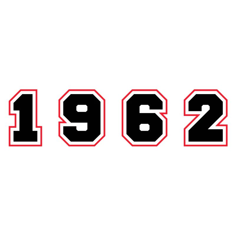 1962 Year Number