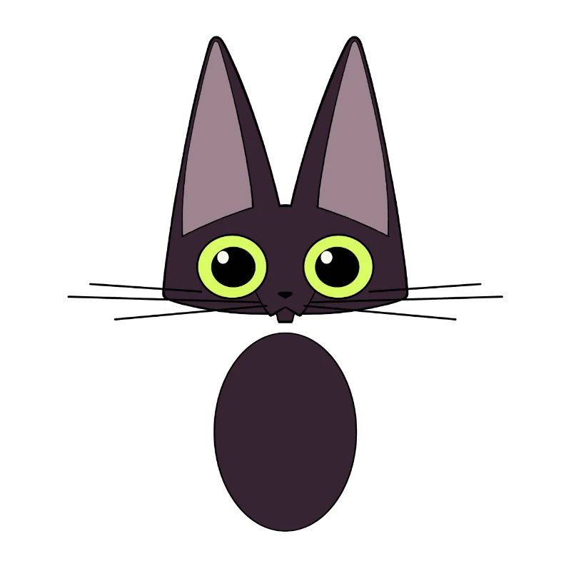 Schwarze Katze