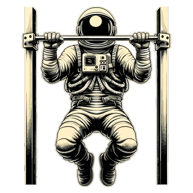 Calisthenics Astronaut Pull-ups Gift