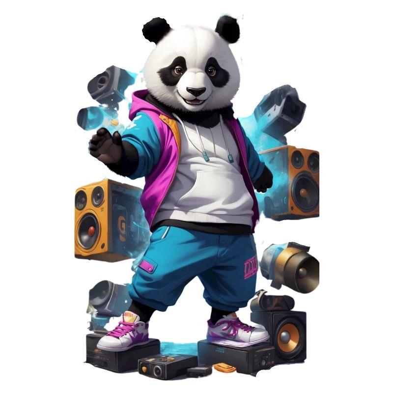 Breakdance Panda