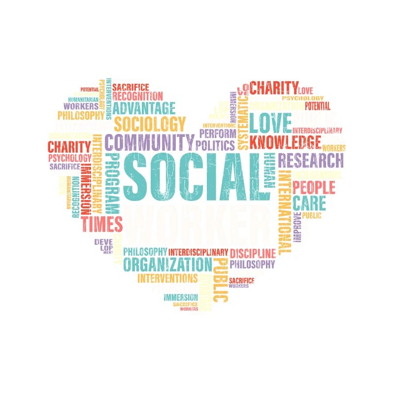 Sozialarbeiter Geschenk Herz Sozialarbeit Sozialpä