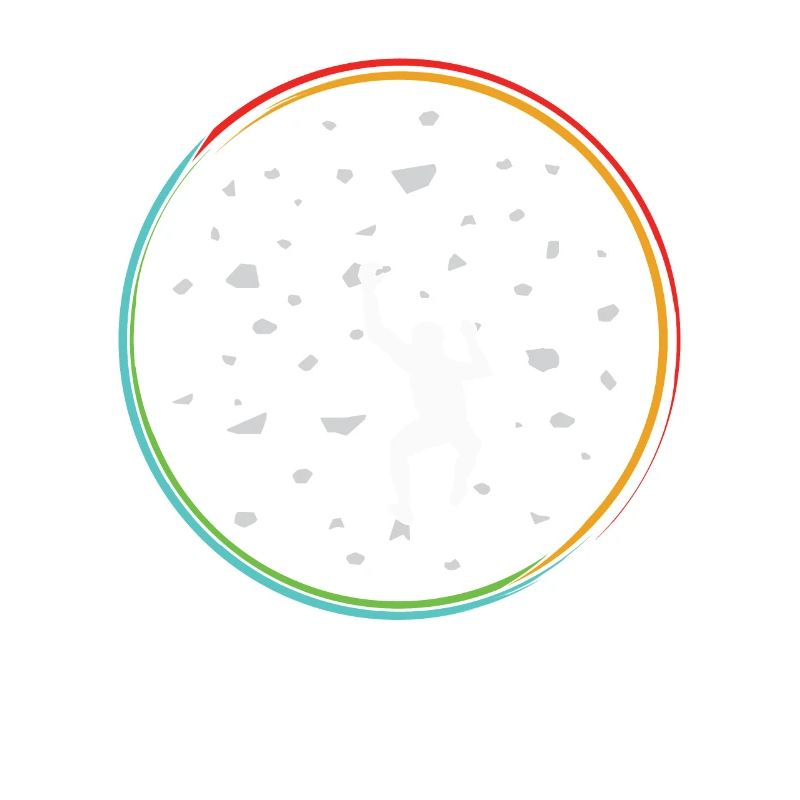 Kletterwand Grafik Geschenk Klettern Kletterer