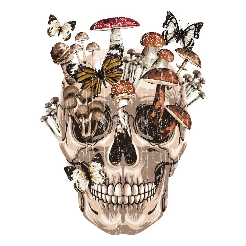 Mushroom DNA Shirt Psychedelic Trippy LSD Pilze