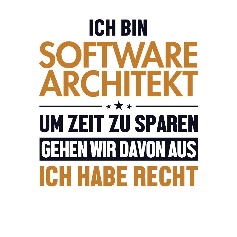 Software Architekt hat immer Recht Software