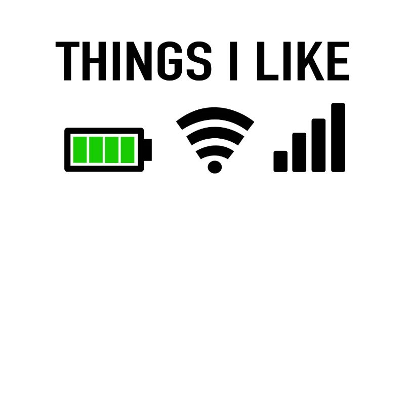Things I Like - Programmierer Gamer Computer Nerd