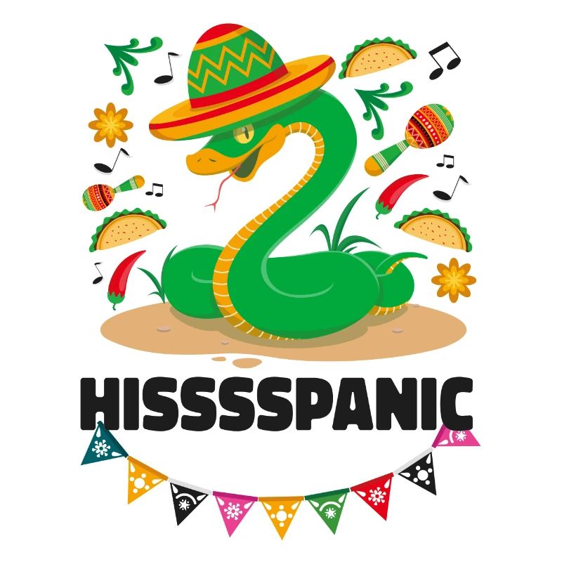 Serpent Serpent Pun Mexicain Cinco De