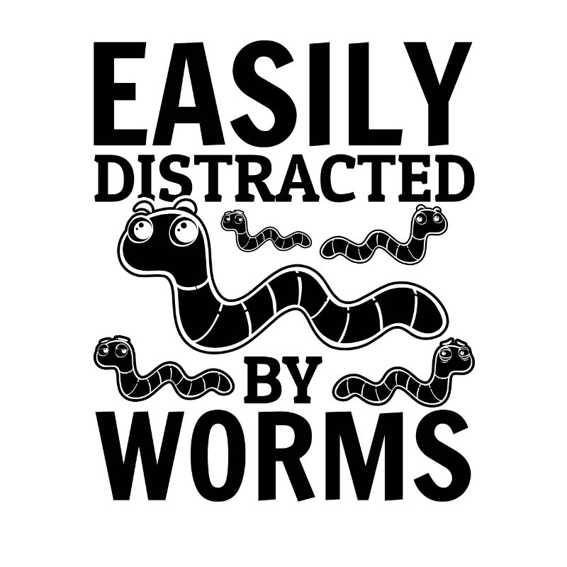 Cute Worm Lover compost worm easily from worms