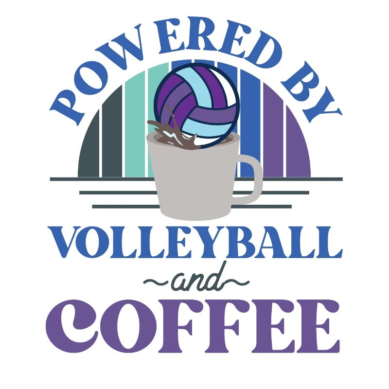 Volleyball Player Team Coffee