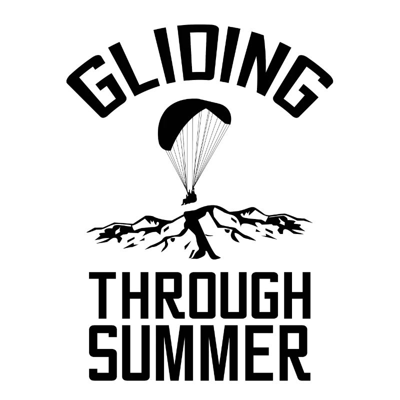 Gliding through summer Paraglider
