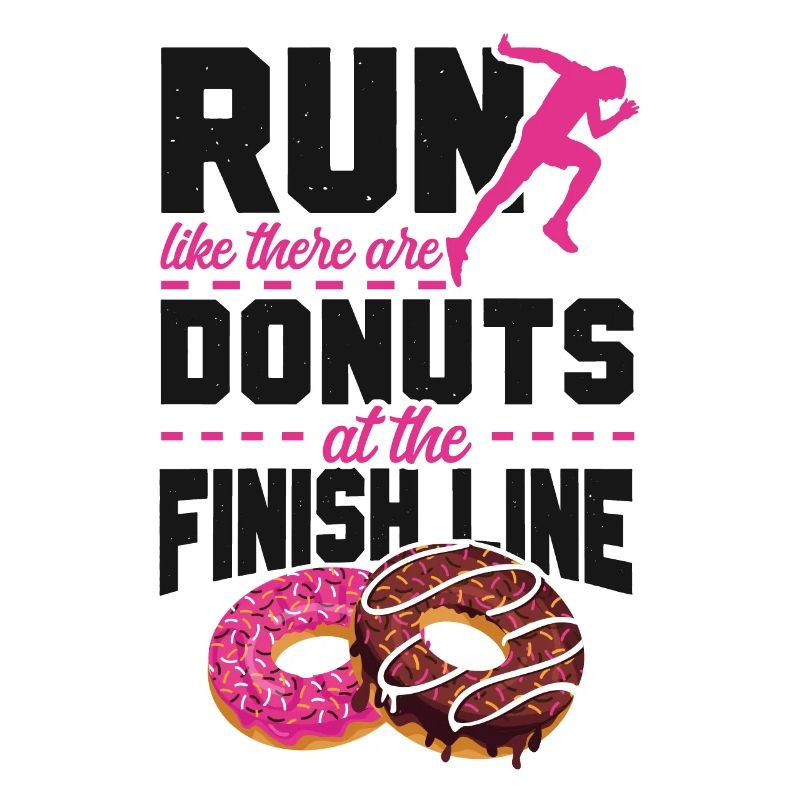 Running Runner Half Marathon Donut