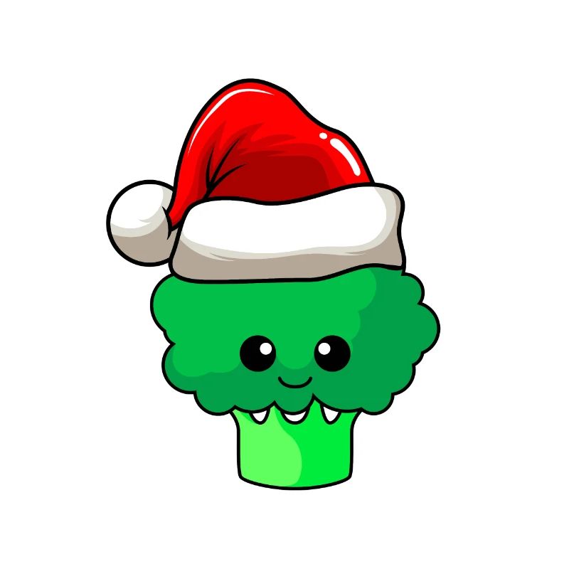 Broccoli Christmas Comic Xmas