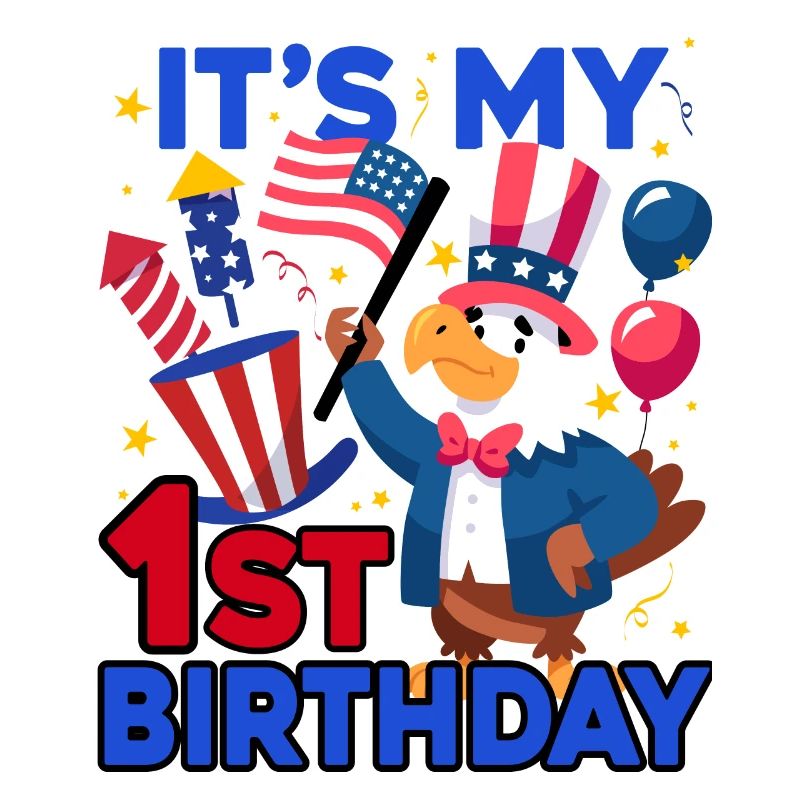 It's my 1st birthday Firecracker Kid 4th Of