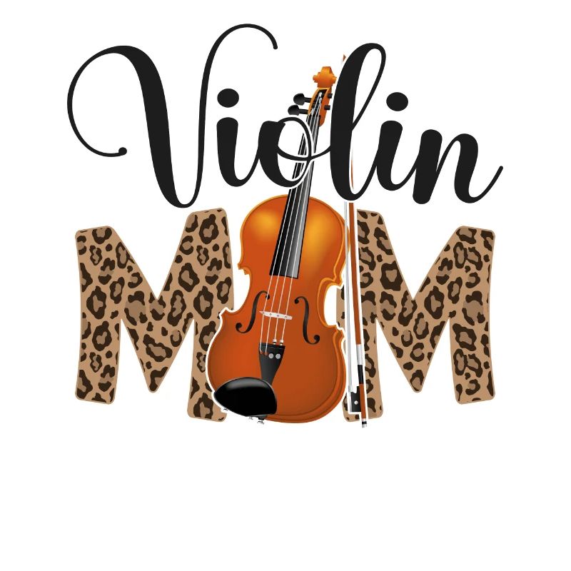 Violon Violoniste Maman Guépard