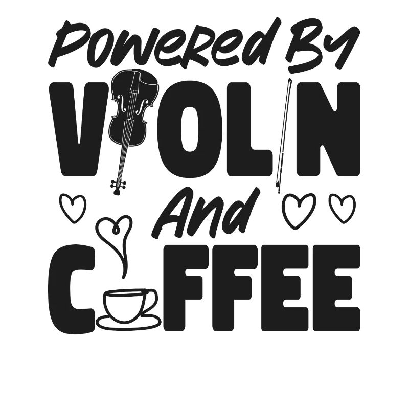 Violin Violinist Coffee Powered By