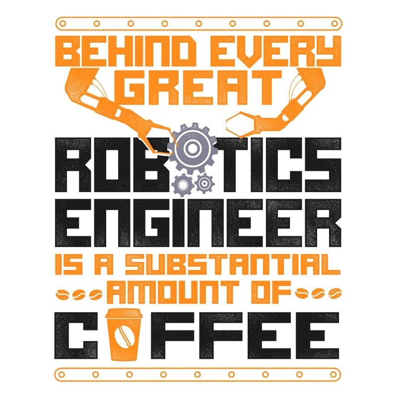 Robot Robotics Engineer Coffee