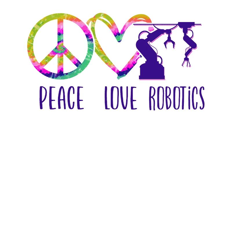 Robot Robotics Engineer Tie Dye