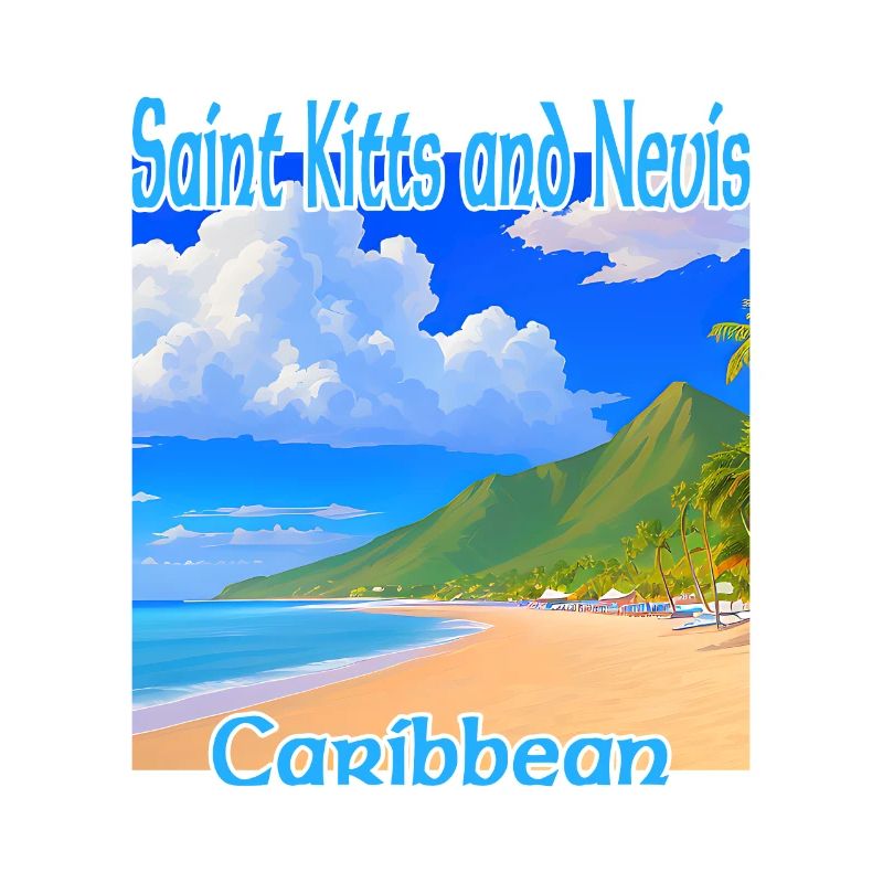 Plage à Saint-Kitts-et-Nevis