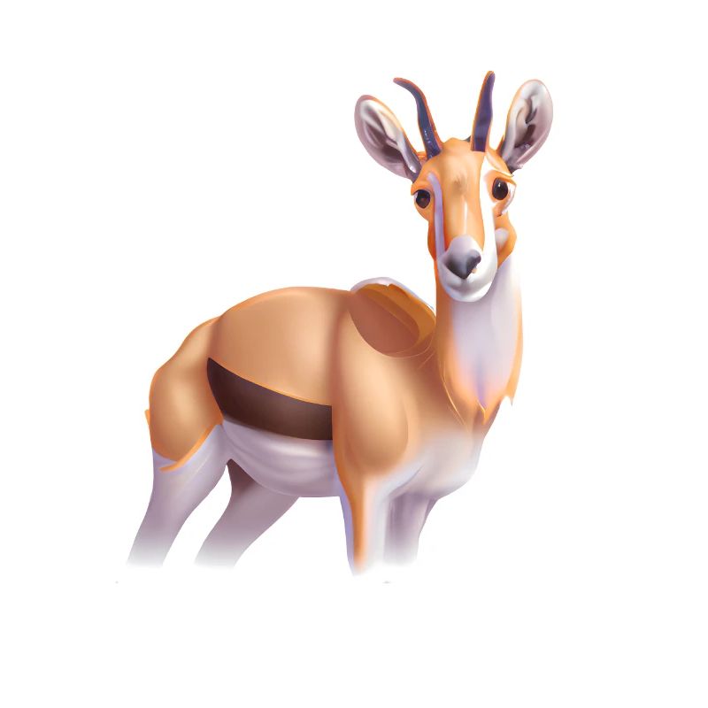 Saiga-Antilope