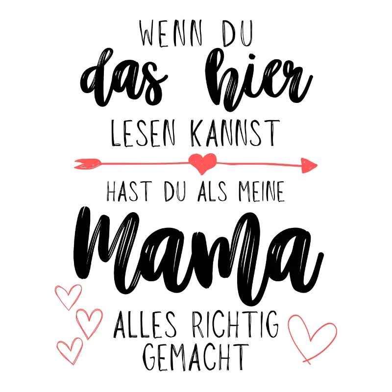 Muttertagsgeschenk: 'Alles richtig gemacht, Mama'