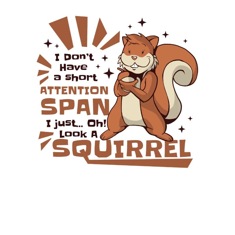 Don't Have A Short Attention Span Fox Squirrel