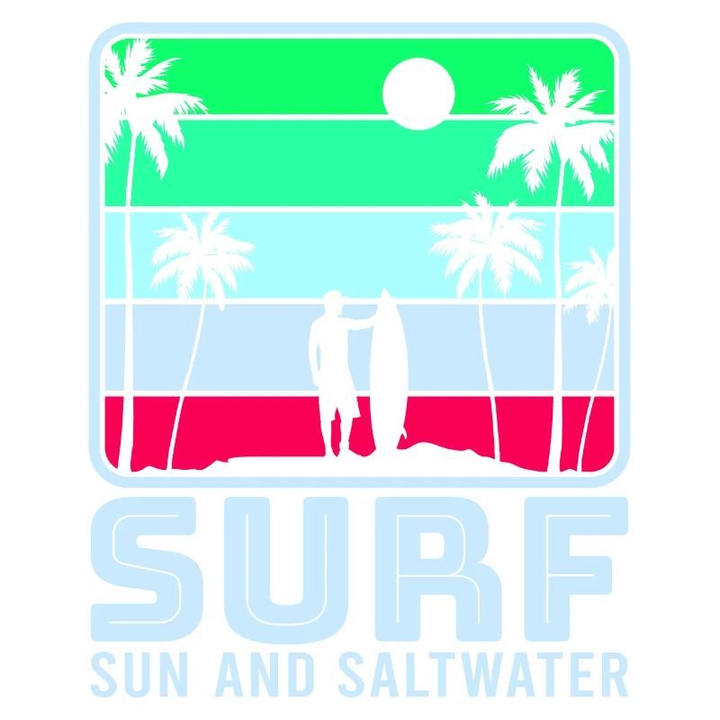 Surf, kitesurf, wakeboard, beach surfers