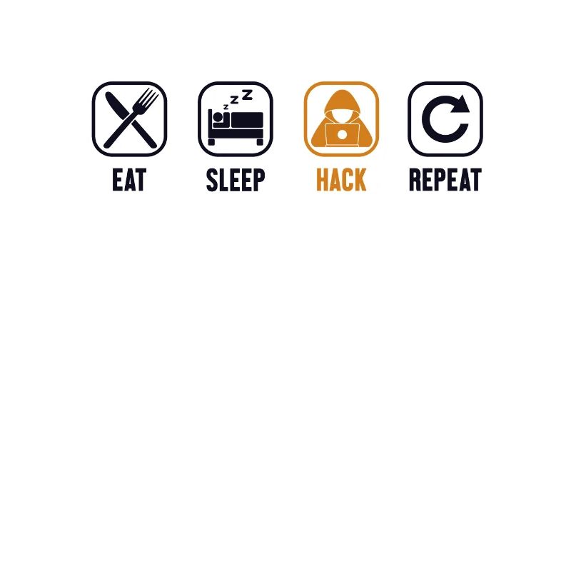 Manger Sommeil Hack Répéter Renifleur Ingénierie sociale