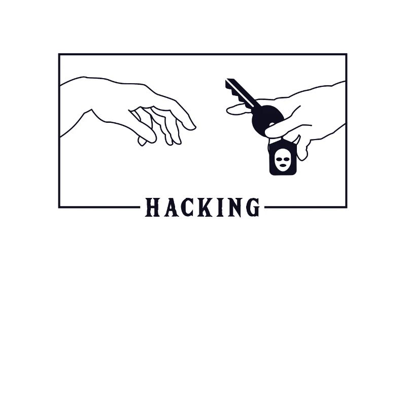 Michelangelo Création d’Adam Hacking Sniffer