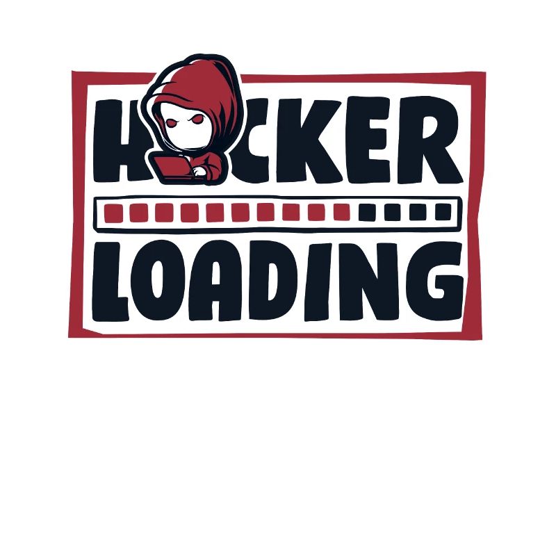 Hacker Loading Phishing Sniffer Social