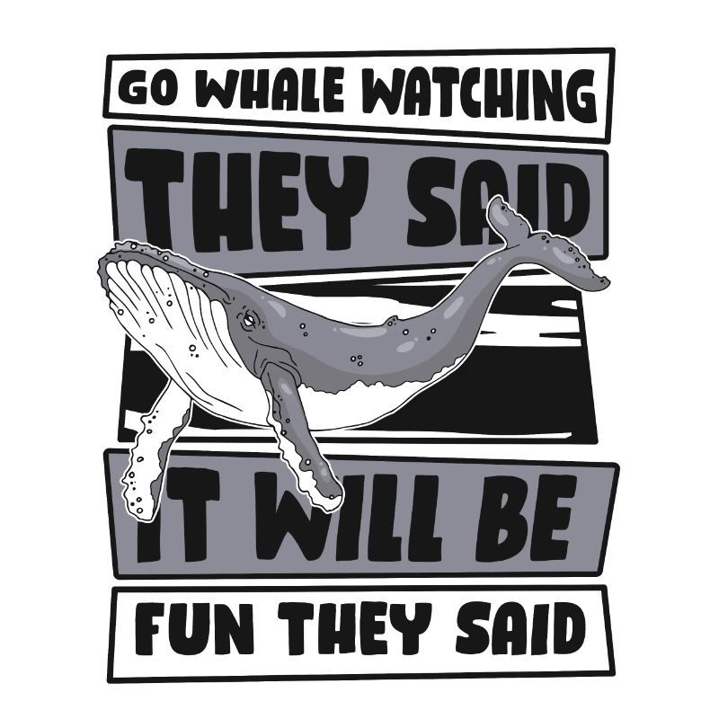 Es wird Spaß machen, sagten sie, Blauer Beluga, Wal