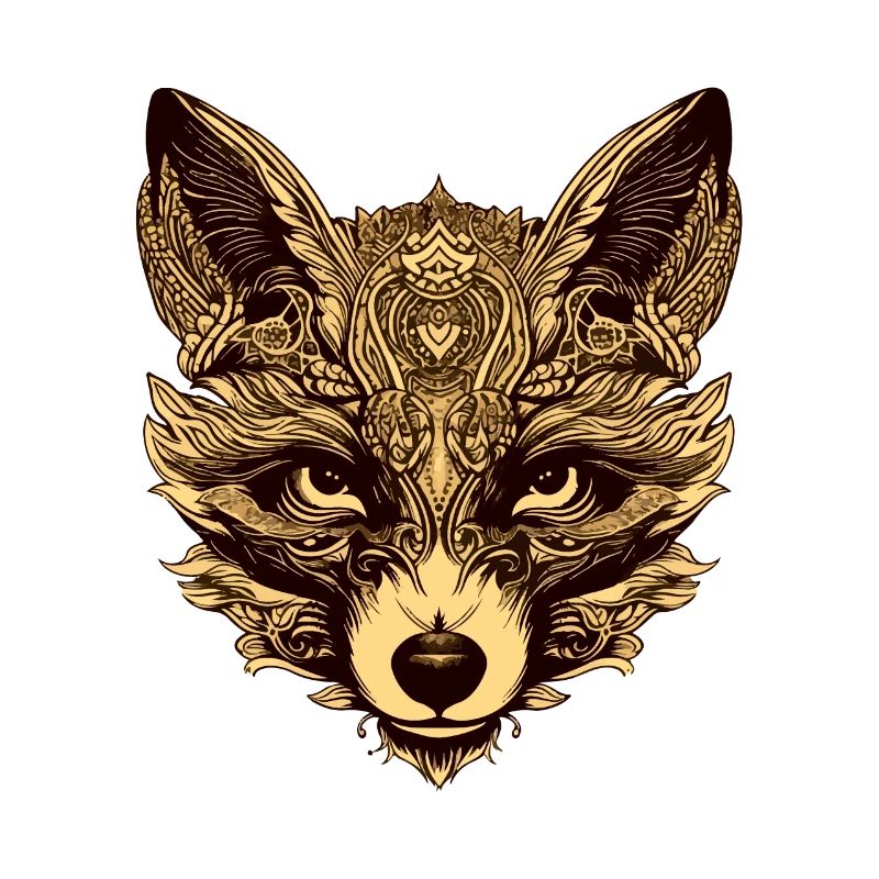 Fuchs Kopf Tier