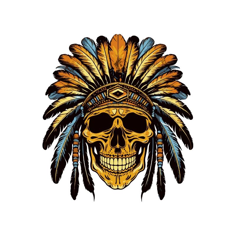 Chief Skull Apache Indian