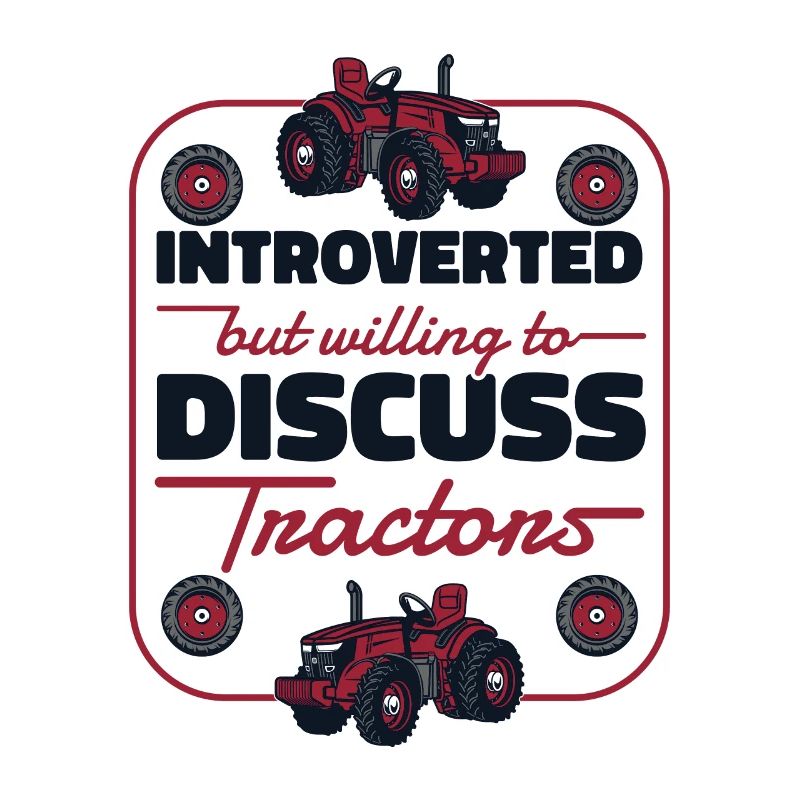 Introverti mais disposé à discuter des tracteurs Bauer