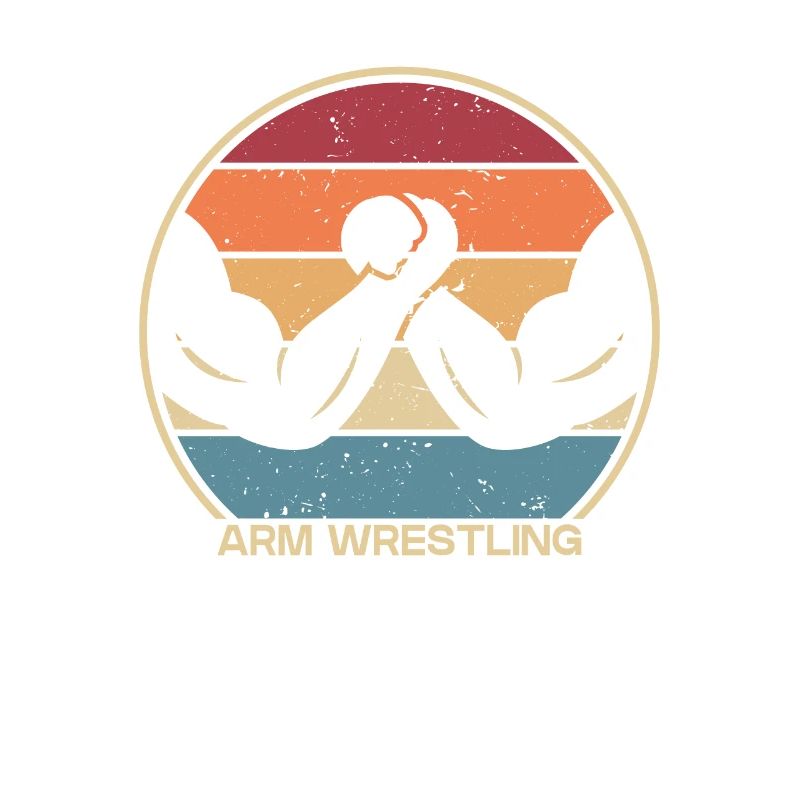Retro Hand Wrestling Techniques Exercise Arm