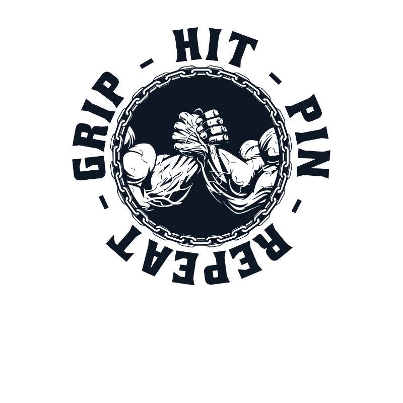 Hit Pin Répéter les techniques de lutte à la main Bras