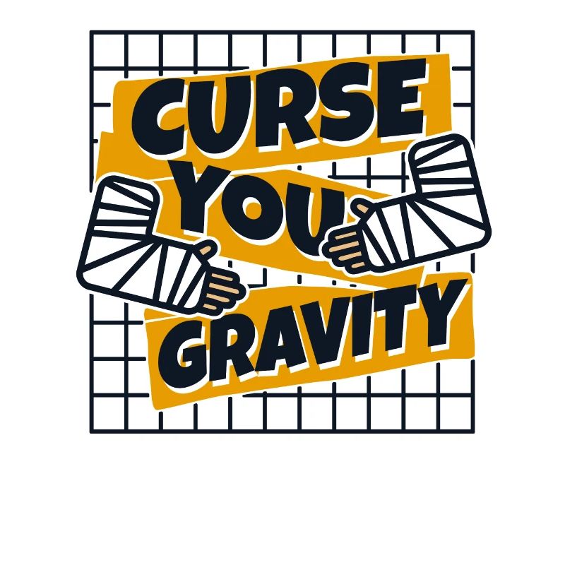 Curse You Gravity Broken Bone Broken Finger Bone