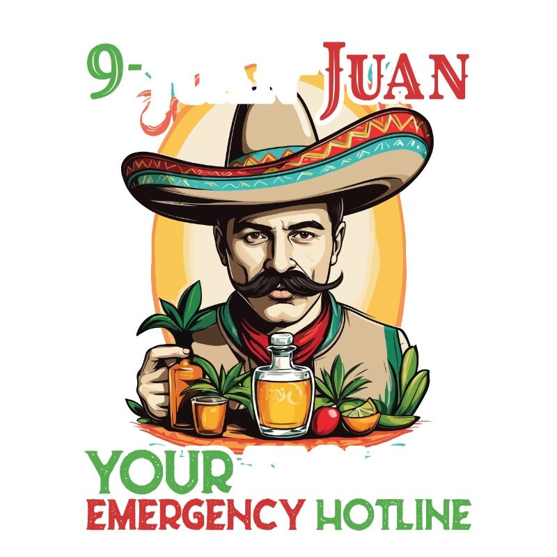 Drôle de dicton de tequila Cinco De Mayo Design