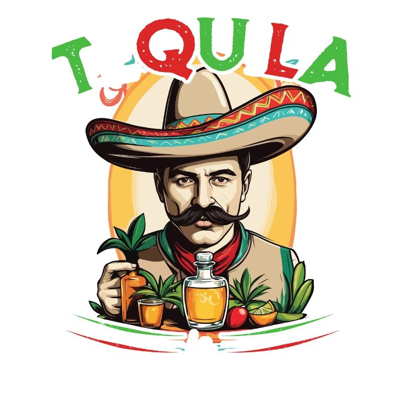 Funny Tequila Saying Cinco de Mayo Mexico